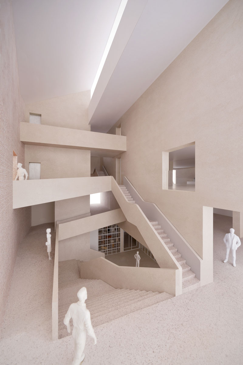 Dorset County Museum stair model