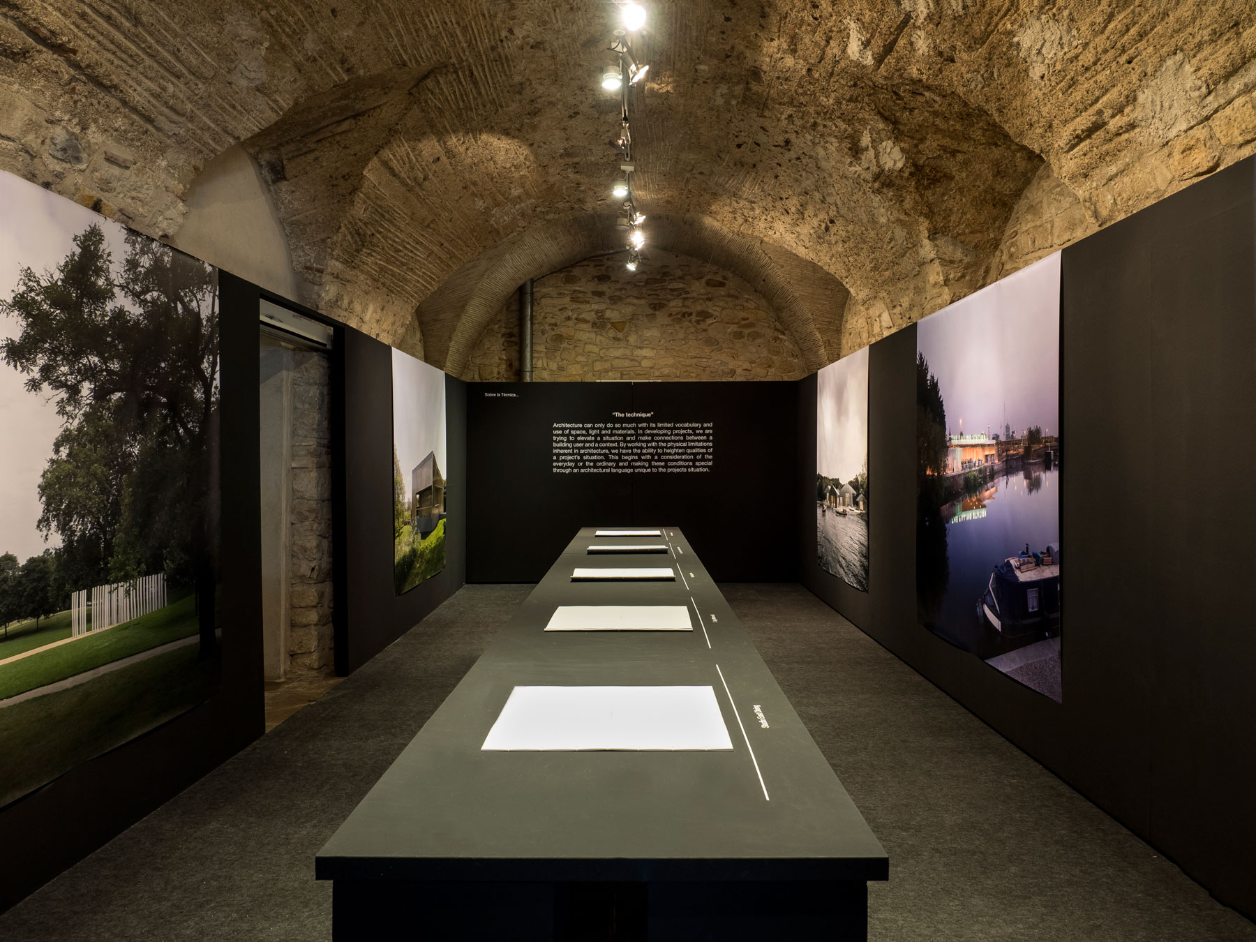 Carmody Groarke La Cova Exhibition